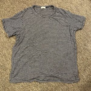 John Galt stripped t shirt